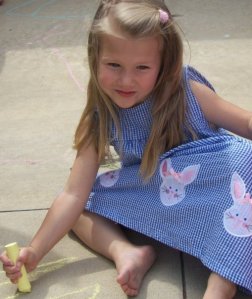 on easter, late march, in georgia