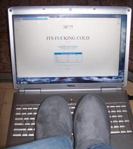 once, in january, hell froze over and i had to buy some boots.